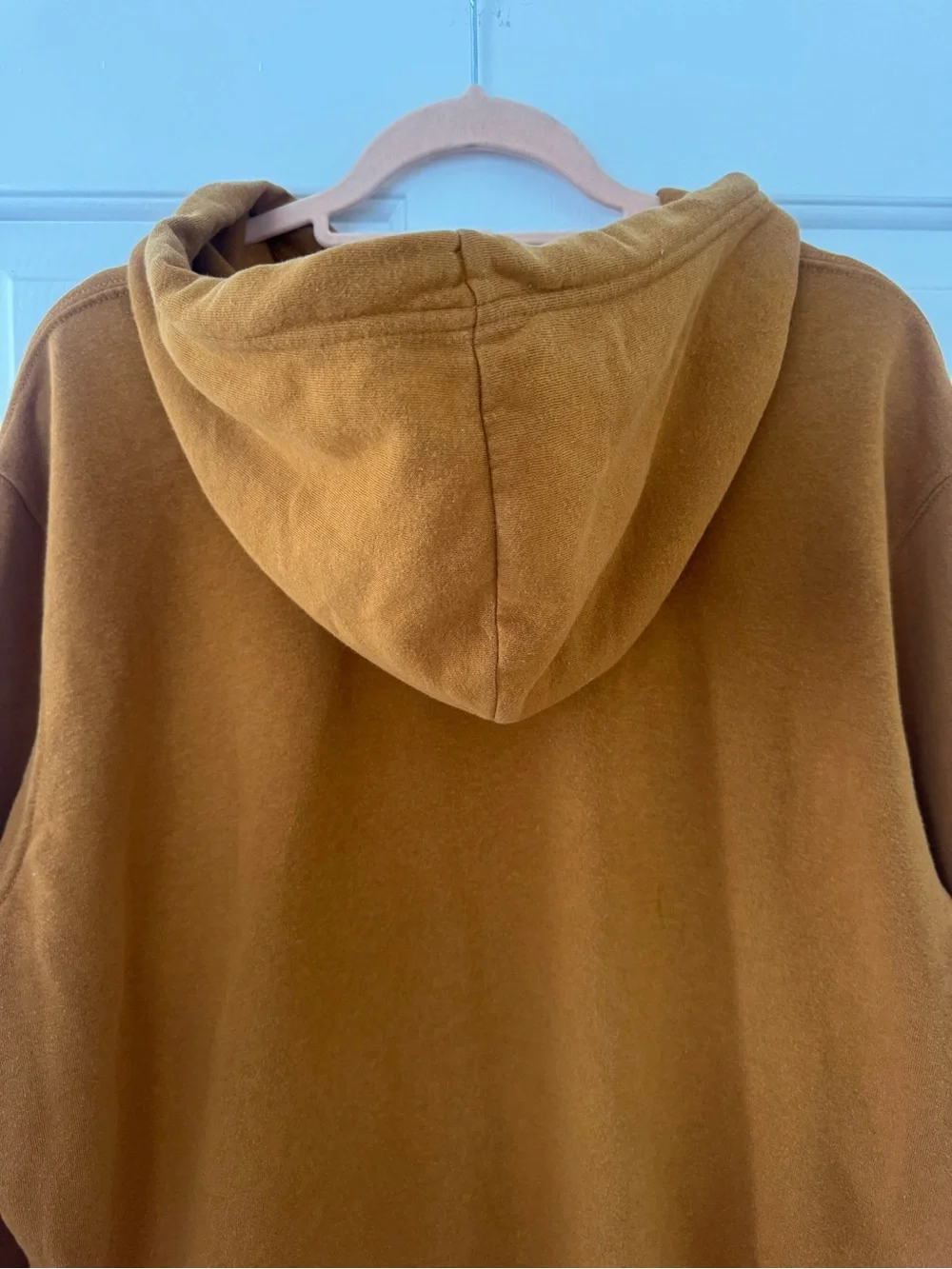 The North Face Men’s Pullover Hoodie in Mustard Color